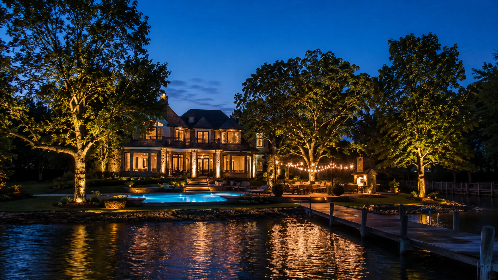 Landscape Lighting Ideas for Lakefront Homes in Hendersonville, TN